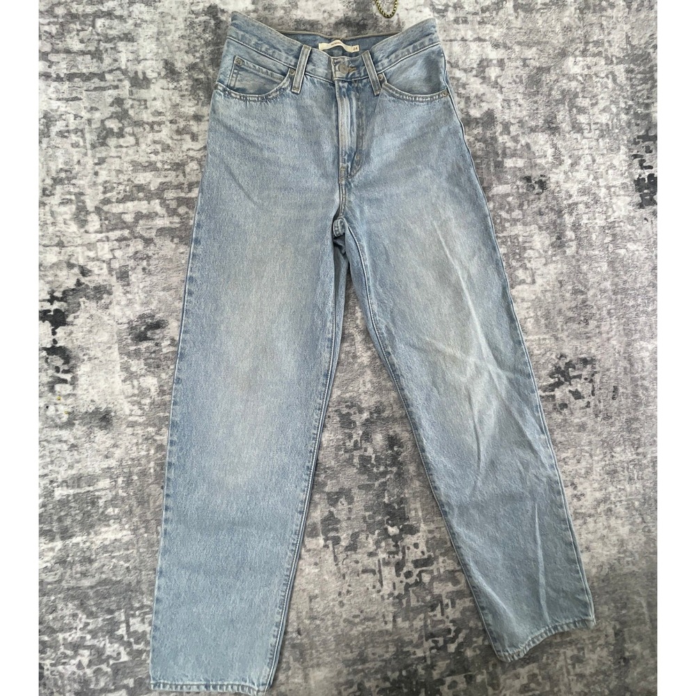 Levi's Women 24x31 '94 Baggy Jeans Light Wash Blue High Rise Denim Retro